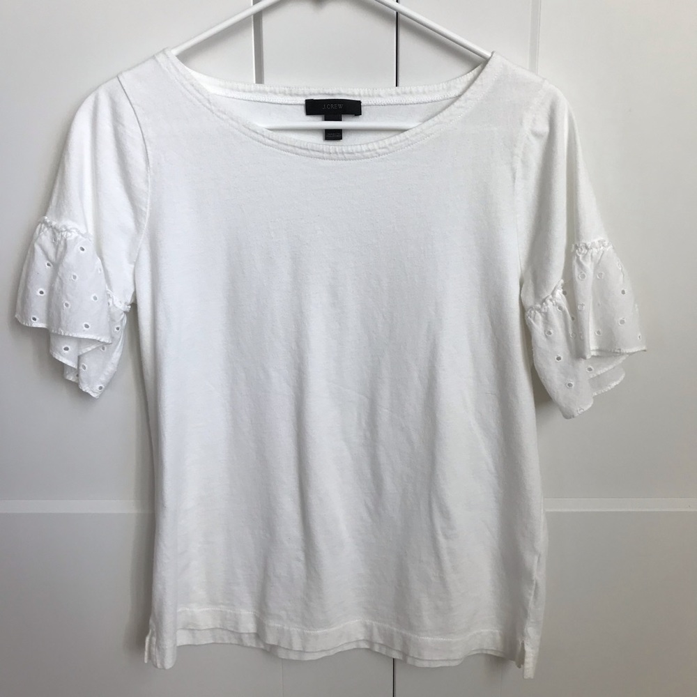 J. Crew Bell Sleeve Top S